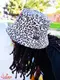 �Х��åȥϥå� Bucket Hat Vision Logo Leopard