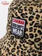 �Х��åȥϥå� Bucket Hat Vision Logo Leopard
