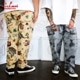 �����եѥ�� Chef Pants Old Tattoo Gray