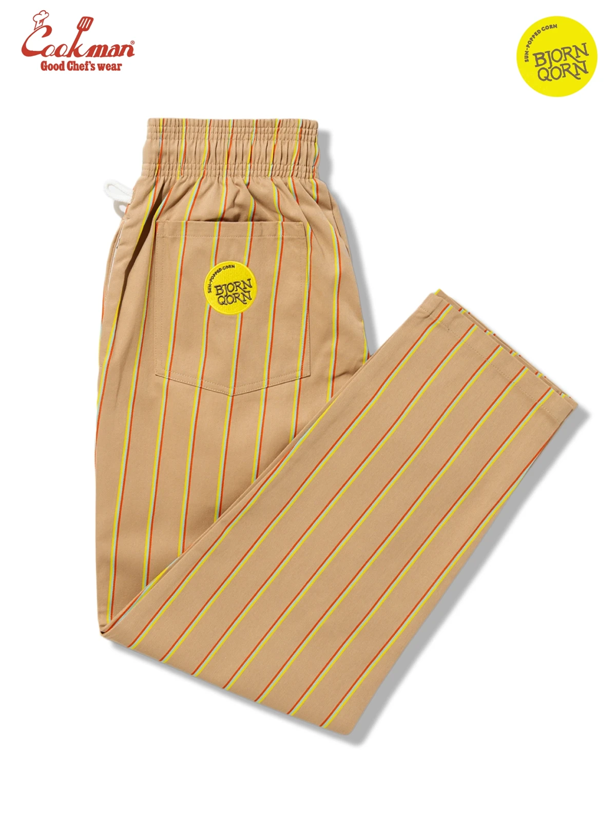 �����եѥ�� Chef Pants BjornQorn Carton Stripe