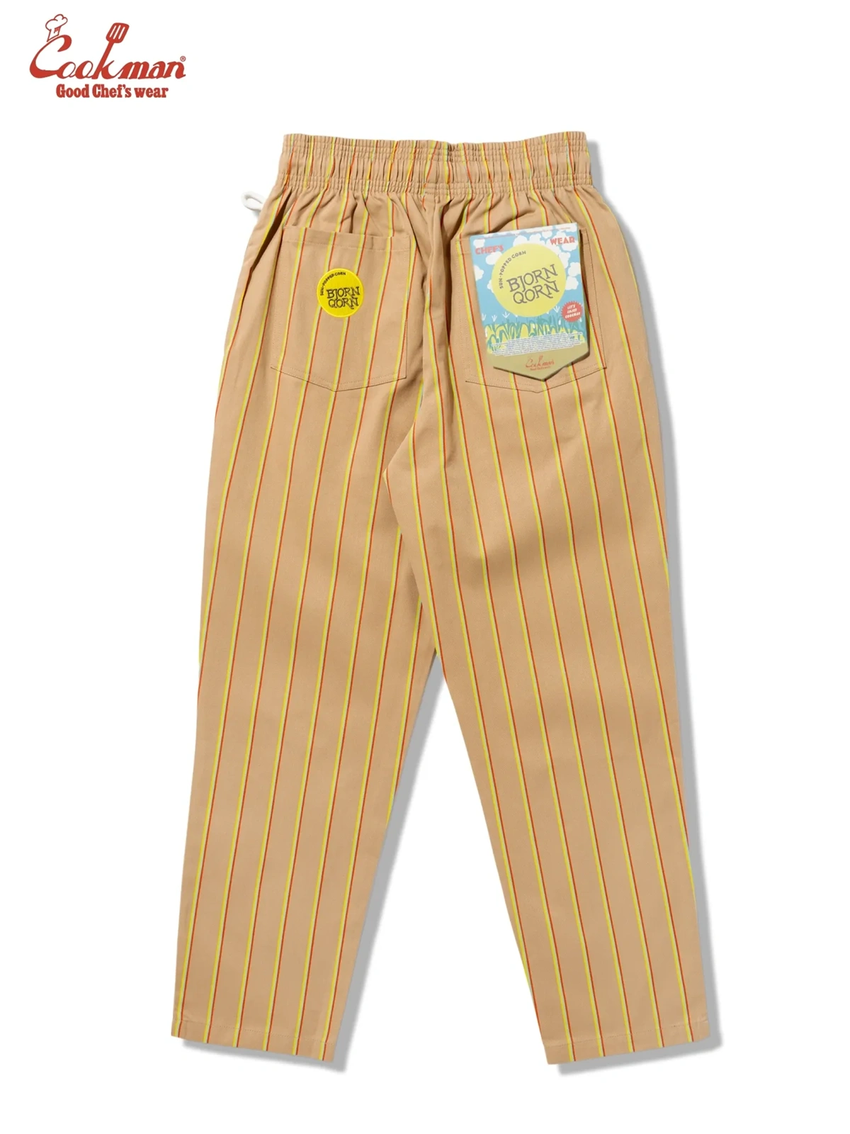 �����եѥ�� Chef Pants BjornQorn Carton Stripe