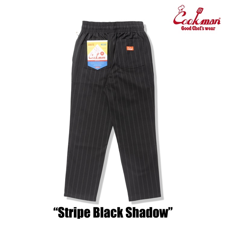 �����եѥ�� Chef Pants Stripe Black shadow