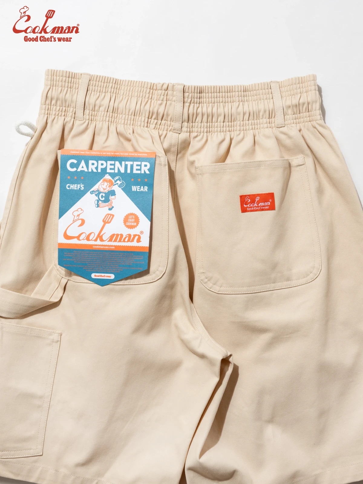 �����ڥ󥿡��ѥ�� Carpenter's Pants Short Heavy twill Cream