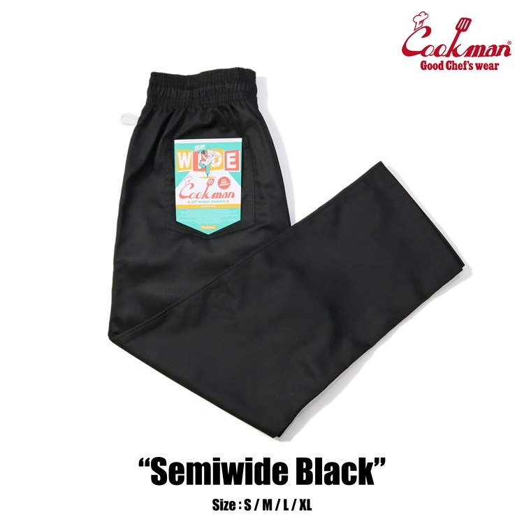 եѥ Chef Pants Semiwide Black