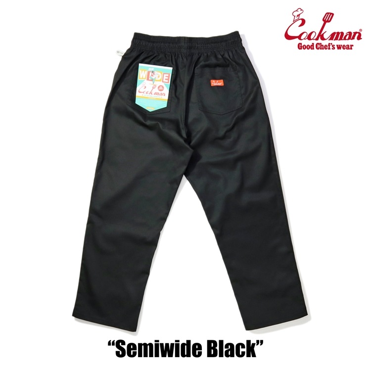 եѥ Chef Pants Semiwide Black
