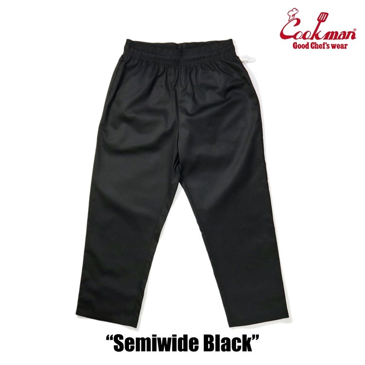 եѥ Chef Pants Semiwide Black