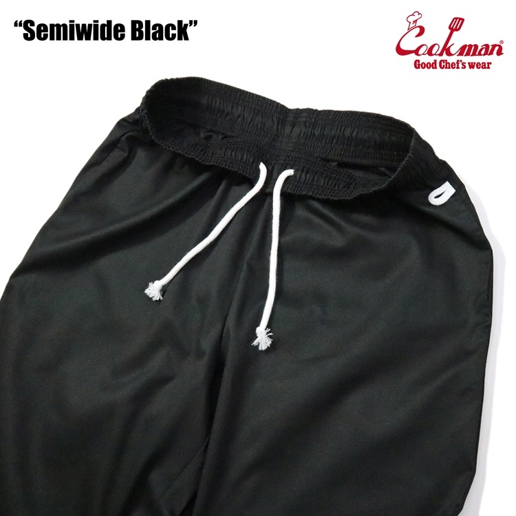 եѥ Chef Pants Semiwide Black