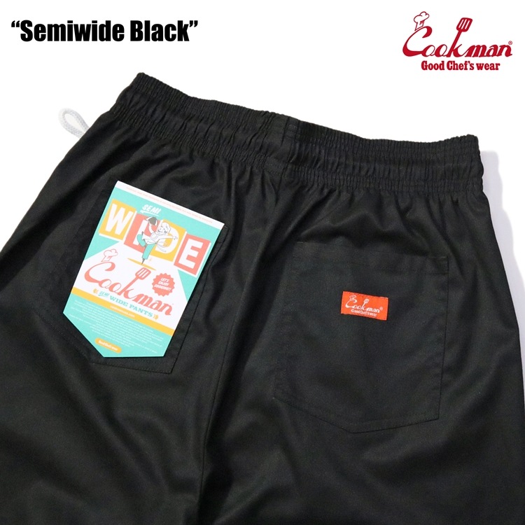 եѥ Chef Pants Semiwide Black