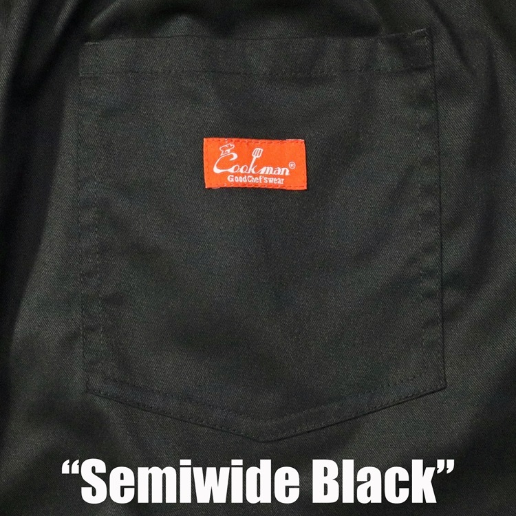 եѥ Chef Pants Semiwide Black