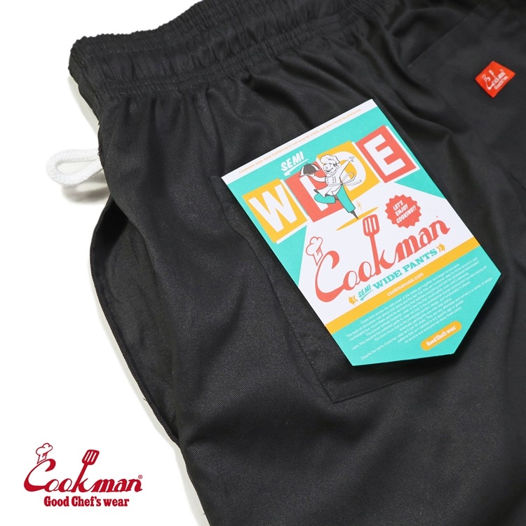 եѥ Chef Pants Semiwide Black