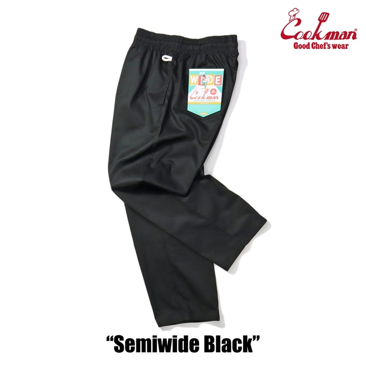 եѥ Chef Pants Semiwide Black