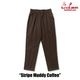 եѥ Chef Pants Stripe Muddy Coffee