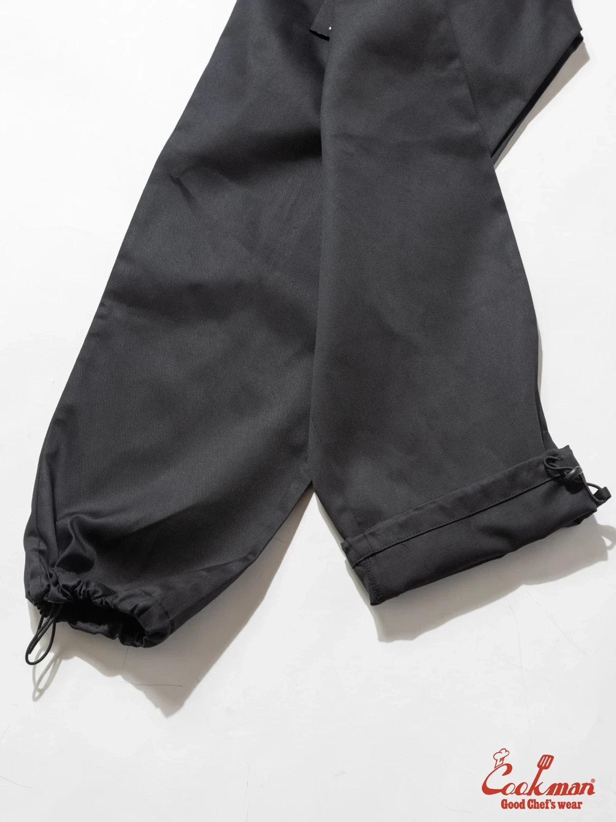 �����եѥ�� Chef Pants Semiwide Black Belt Vision Black