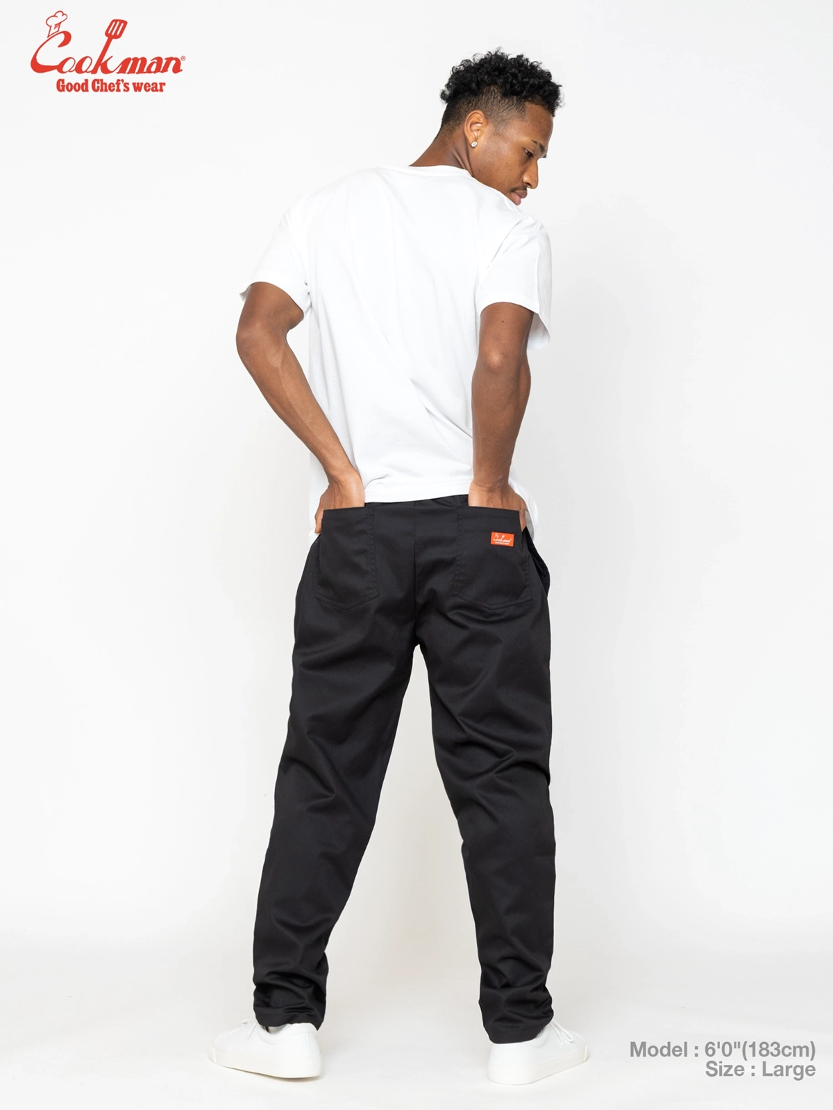 �����եѥ�� Chef Pants Black