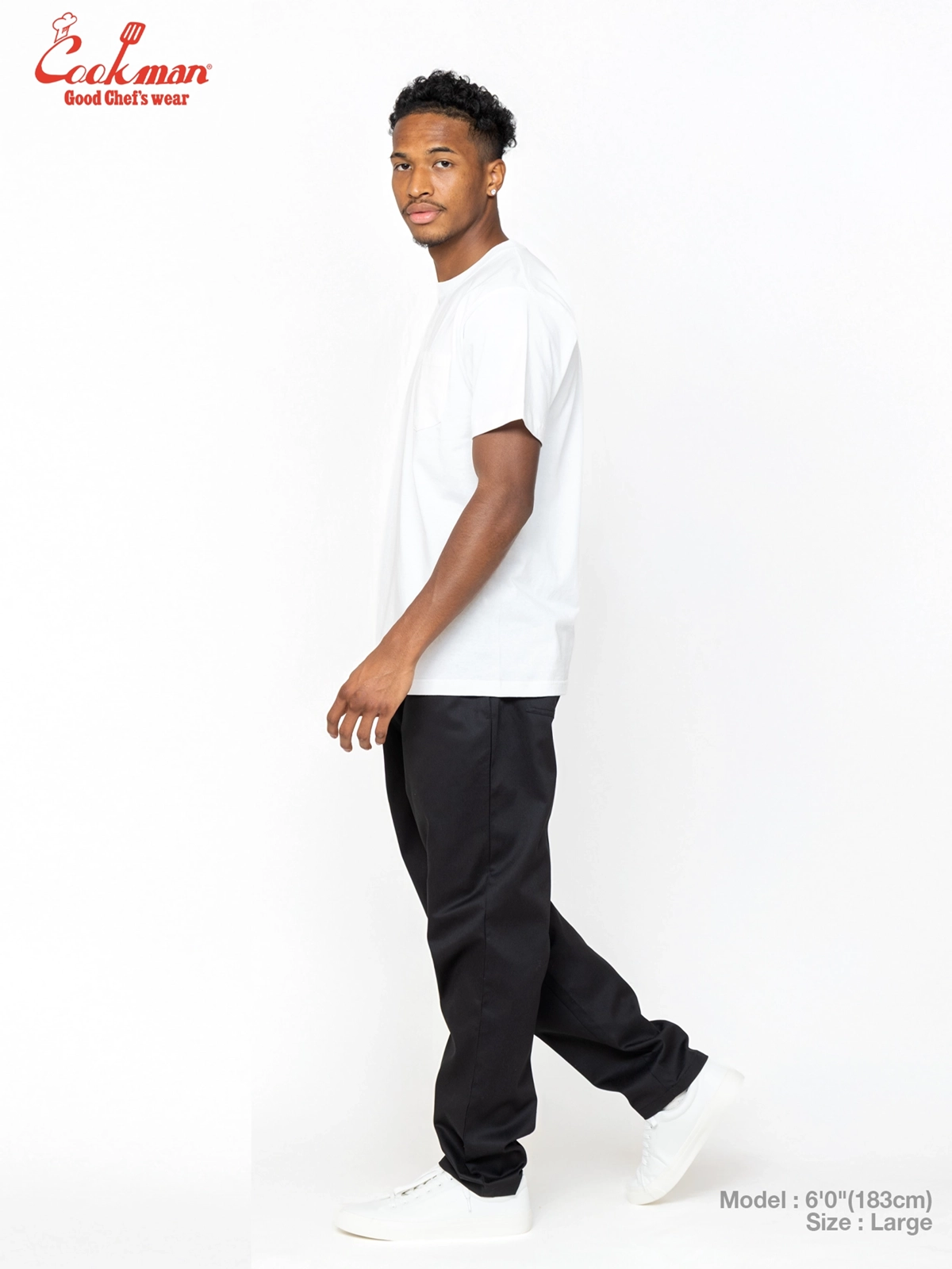 �����եѥ�� Chef Pants Black