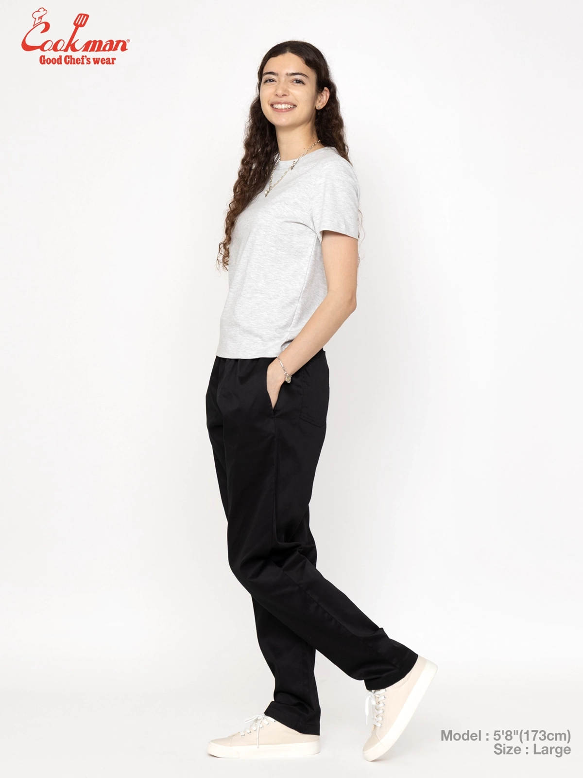 �����եѥ�� Chef Pants Black