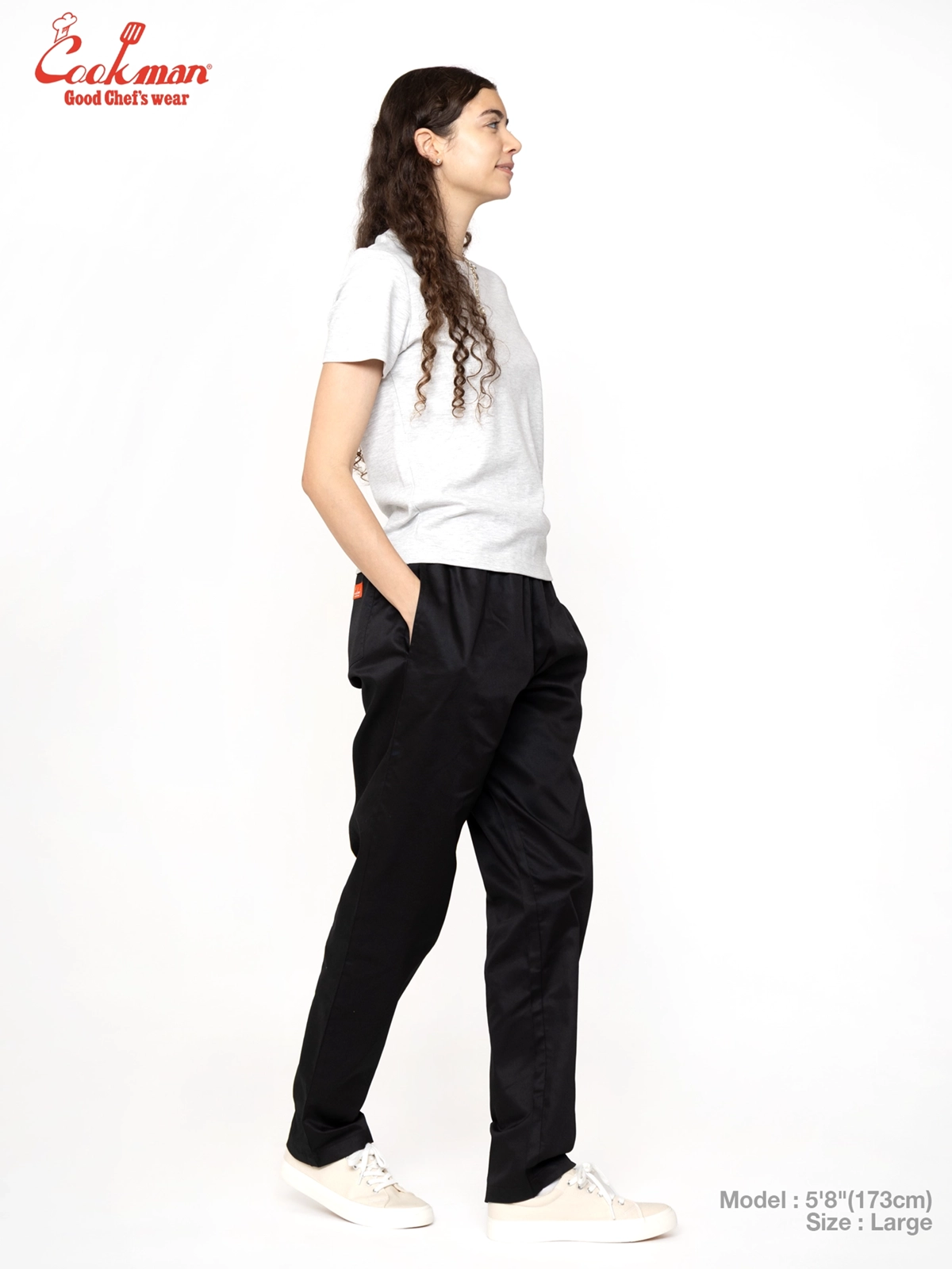 �����եѥ�� Chef Pants Black