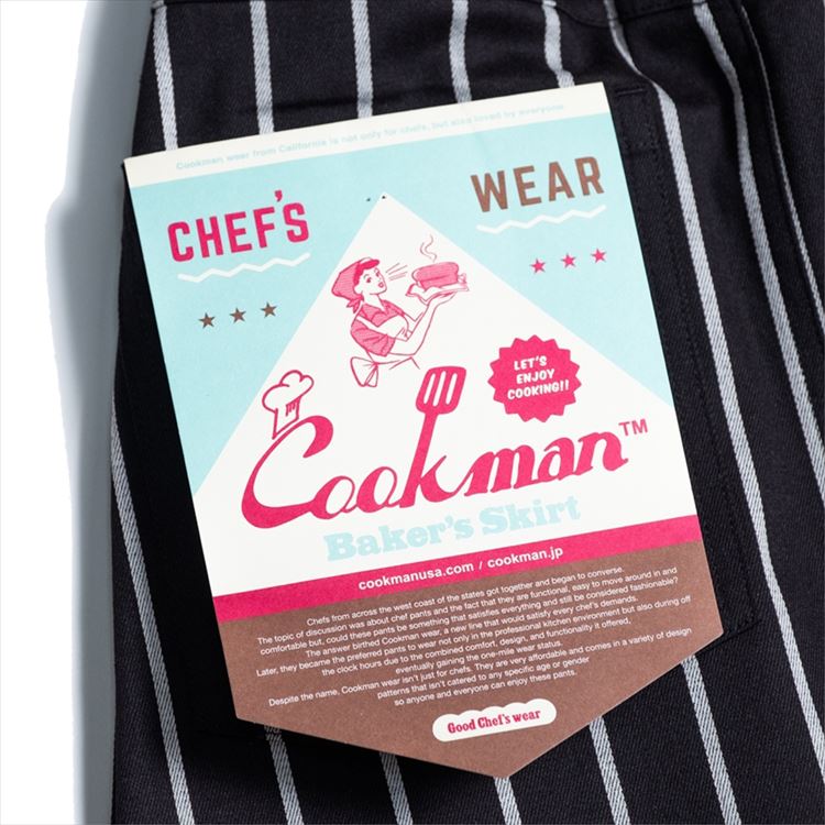 �������� Baker's Skirt Stripe Black