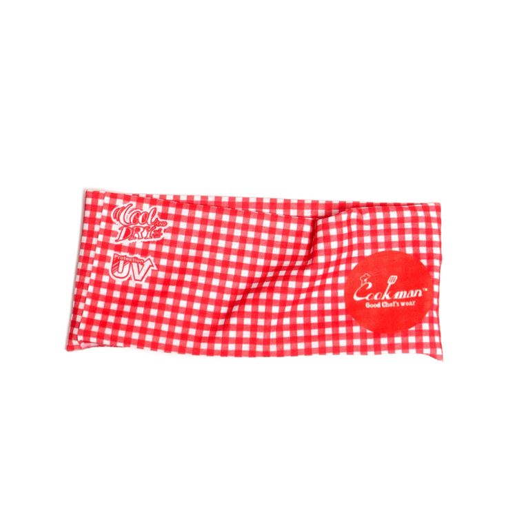  Chef's Scarf  Gingham Red