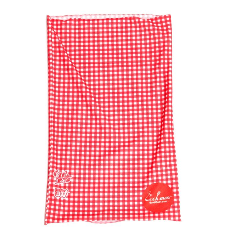  Chef's Scarf  Gingham Red