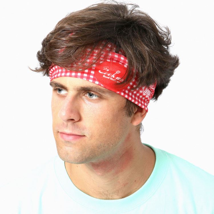  Chef's Scarf  Gingham Red