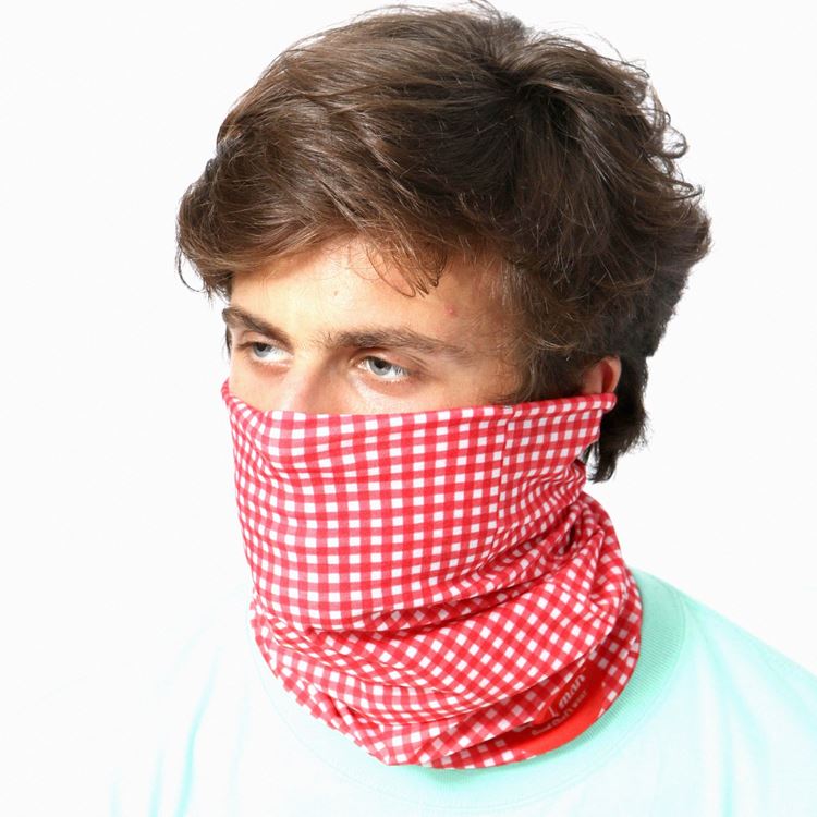  Chef's Scarf  Gingham Red