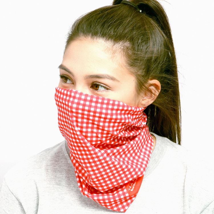  Chef's Scarf  Gingham Red