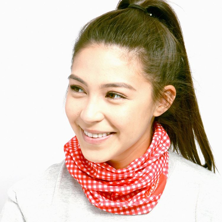  Chef's Scarf  Gingham Red