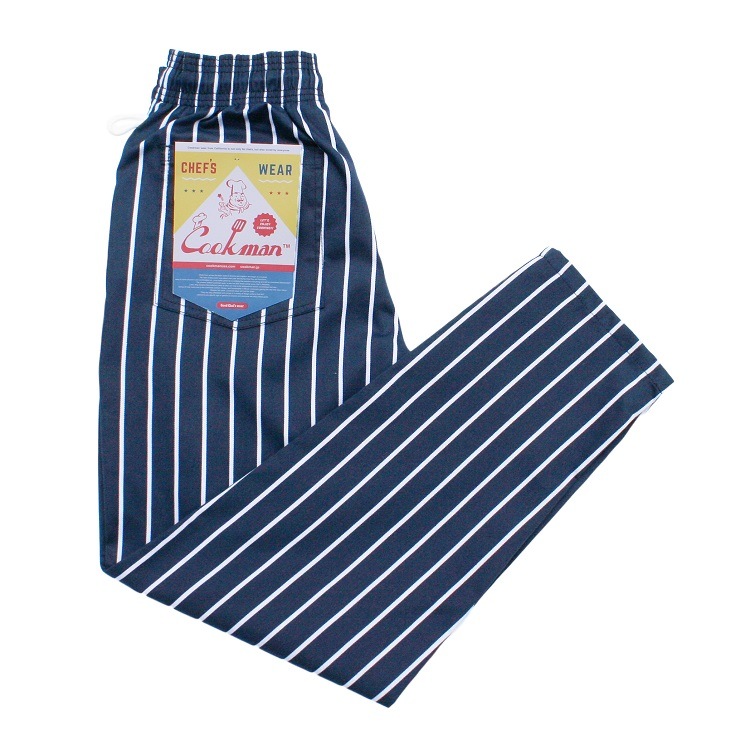 եѥ Chef Pants Stripe Navy