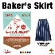 �������� Baker's Skirt Stripe Navy