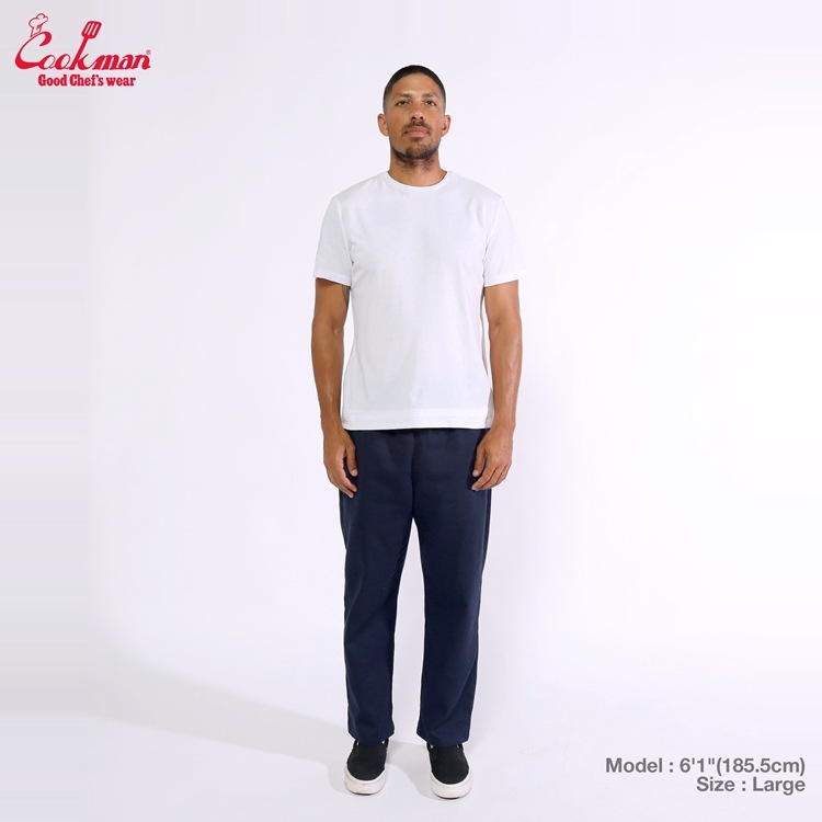 �����եѥ�� Chef Pants Semiwide Navy