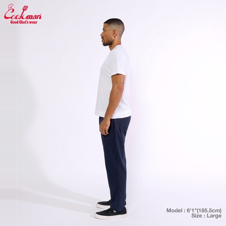 �����եѥ�� Chef Pants Semiwide Navy