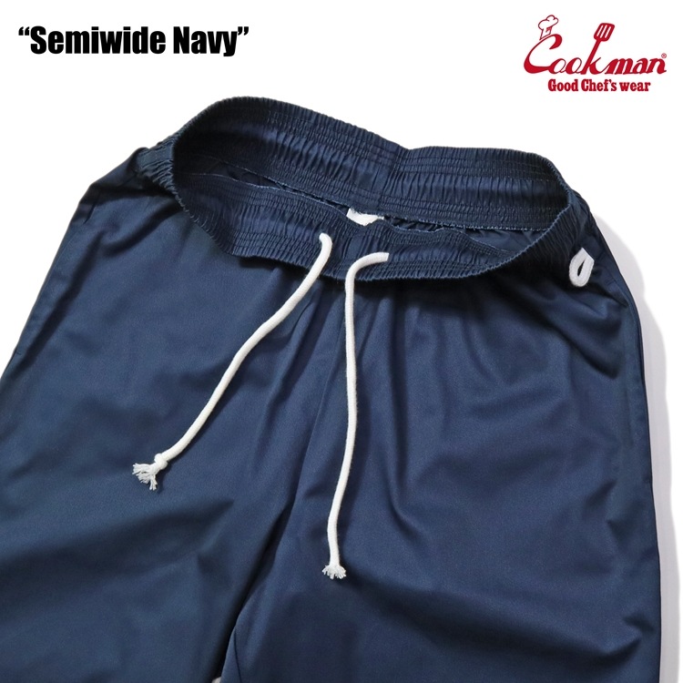 �����եѥ�� Chef Pants Semiwide Navy