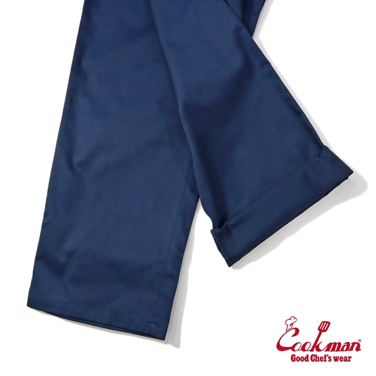 �����եѥ�� Chef Pants Semiwide Navy