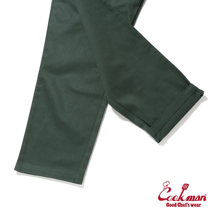 �����եѥ�� Chef Pants Herringbone Evergreen