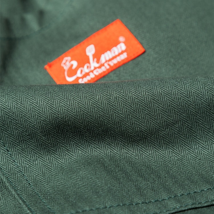 �����եѥ�� Chef Pants Herringbone Evergreen