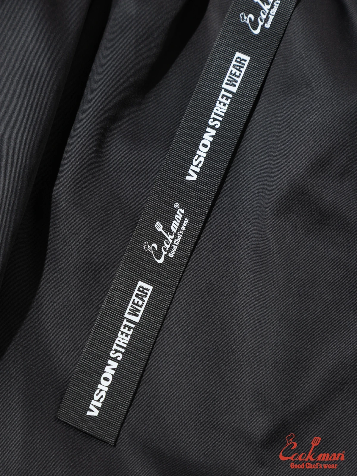 �����եѥ�� Chef Pants Short Black Belt Vision Black