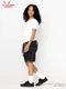 �����եѥ�� Chef Pants Short Black Belt Vision Black
