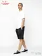 �����եѥ�� Chef Pants Short Black Belt Vision Black