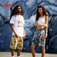 եѥ Chef Pants Short Old Tattoo Gray