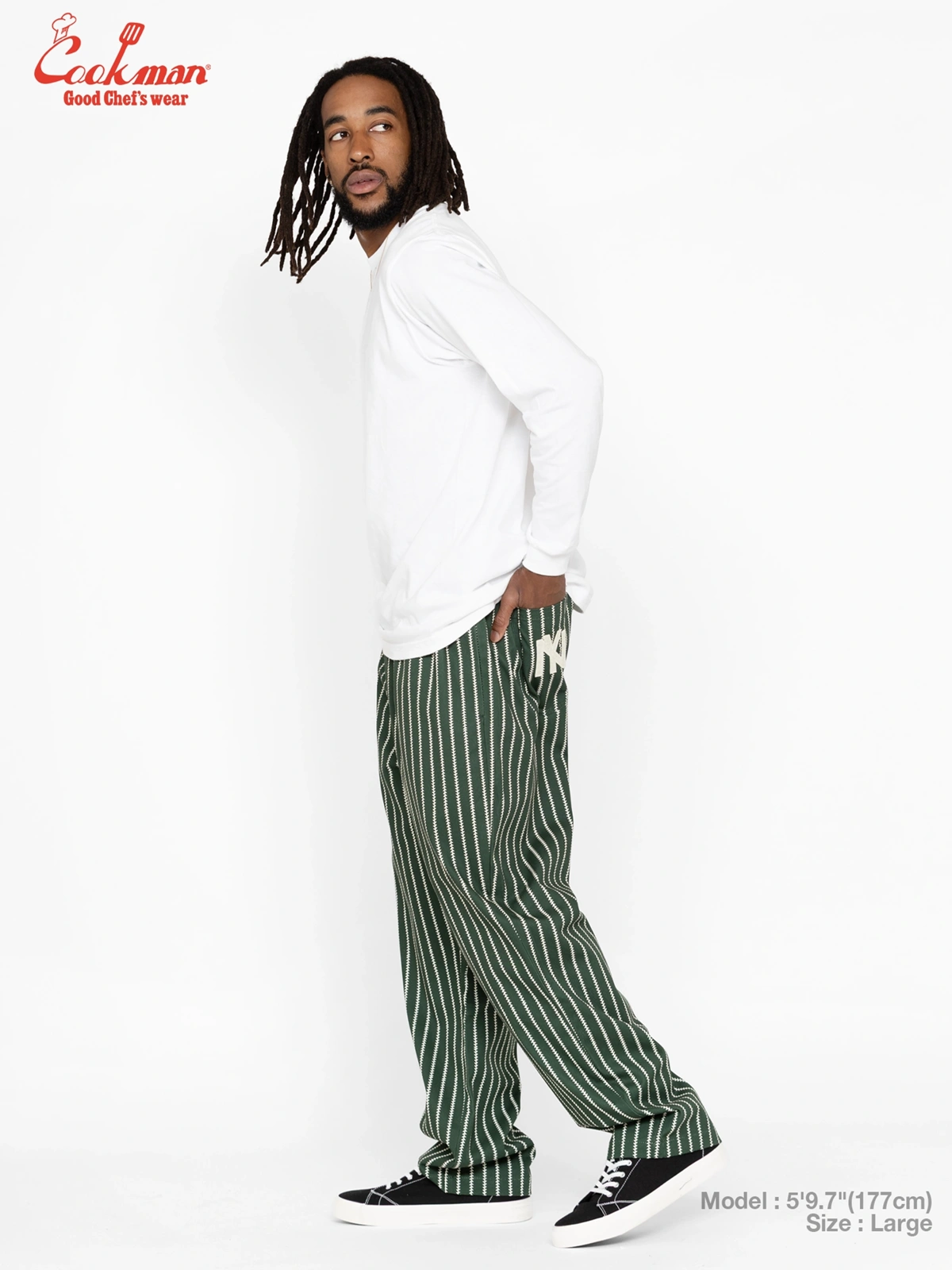 �����եѥ�� Chef Pants Semiwide Negro Leagues Brooklyn Eagles