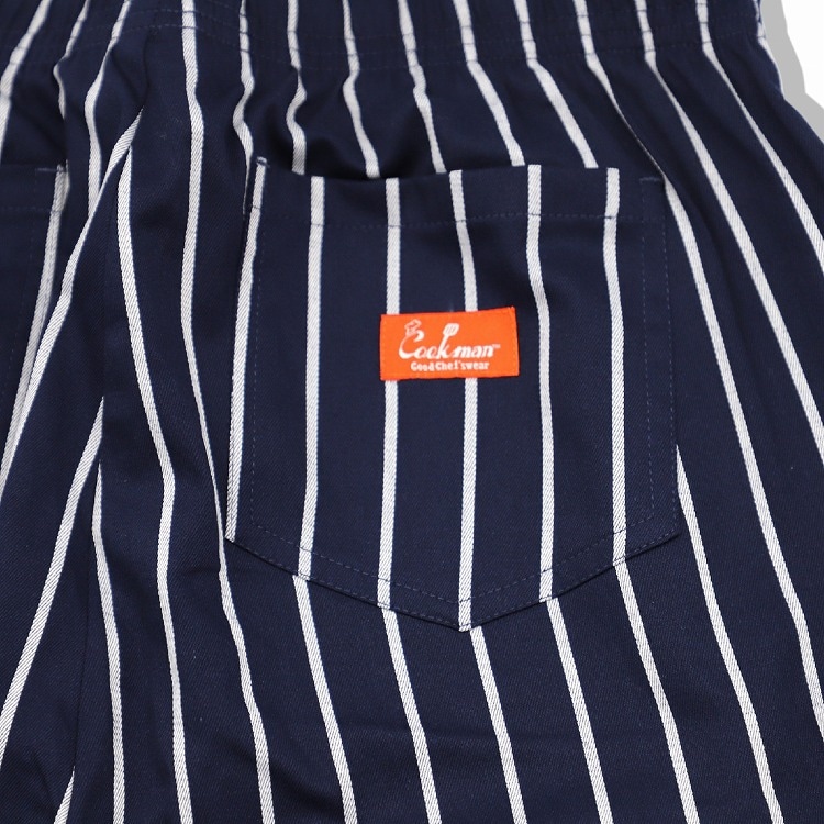 ѥ Waiter's Pants Stripe Navy