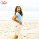 եѥ Chef Pants Short Denim Natural