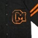 ǥ Knitted Cardigan Letterman Black