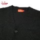 ǥ Knitted Cardigan Letterman Black