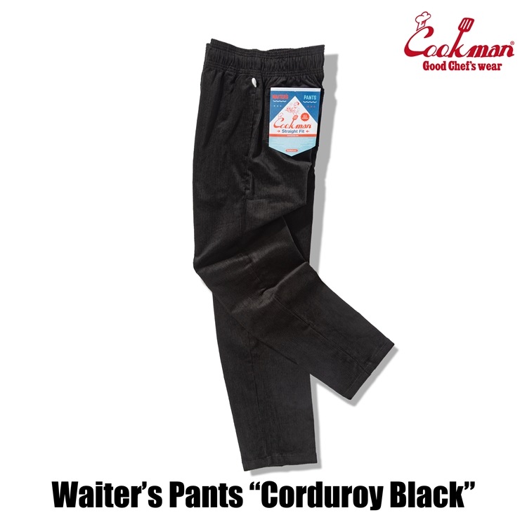 �����������ѥ�� Waiter's Pants Corduroy Black