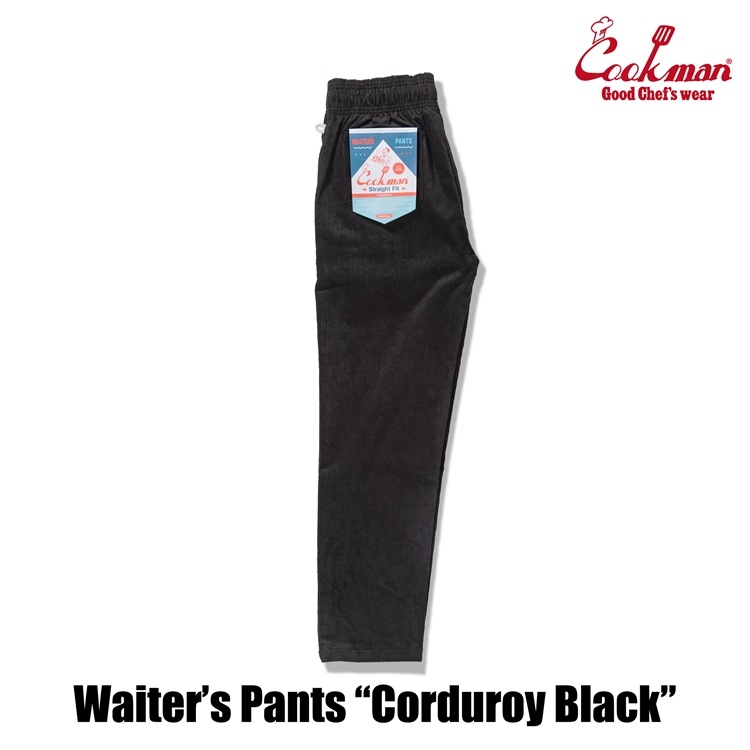 �����������ѥ�� Waiter's Pants Corduroy Black