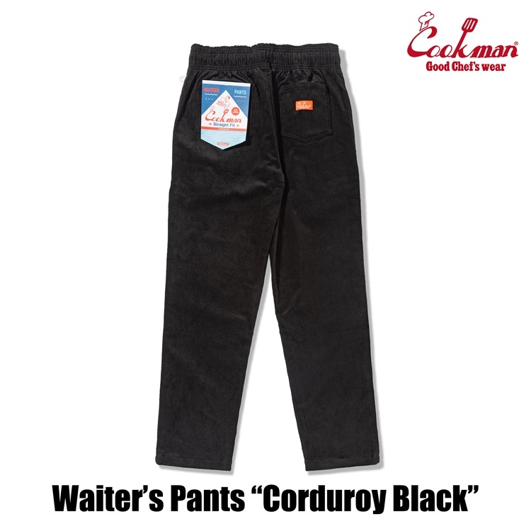 �����������ѥ�� Waiter's Pants Corduroy Black