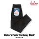 �����������ѥ�� Waiter's Pants Corduroy Black