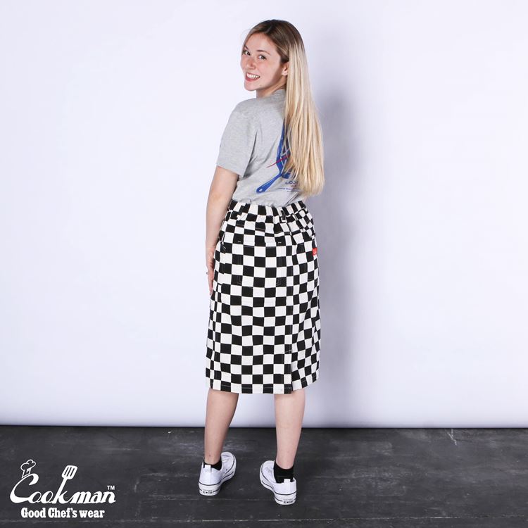 �������� Baker's Skirt Checker Black